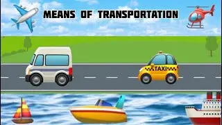 Means of transportation|Mode of Transportation|Activity Questions Answer @OnlineLearningForKids