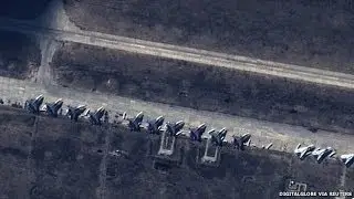 Ukraine crisis: Pentagon says Russian jets violated airspace
