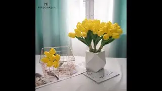 Wholesale Bunch Small Size Table Tulip Mini Artificial Tulips Flower