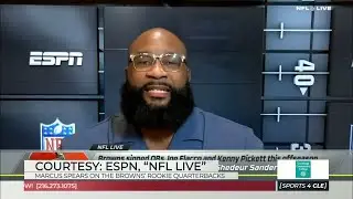 Marcus Spears on Browns QB Shedeur Sanders' Injury - Sports4CLE, 8/14/25
