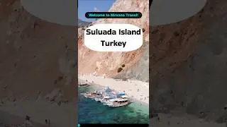 Suluada Island Turkey | Turkish Maldives Paradise with Crystal Waters & Hidden Beaches 🇹🇷🌊 #shorts