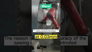 Cutting accuracy of sawing cutting machine #windowsanddoors #sinonmachine #cuttingmachine