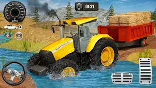 New Farming Tractor Cargo Sim- Mountain Jeep Driver Game Android Gameplay