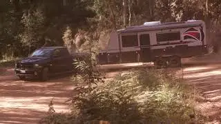 Tight Turns of the Track to Sheepyard Flat
