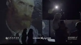 Van Gogh Alive p&aring; Hadeland Glassverk