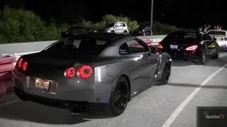 AMS Alpha12 GTR 1/4 mile on Pump Gas  - Video # 2 - NAGTROC Drag Event at PBIR - Road Test TV ®