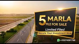 5 Marla Plot for Sale in Wapda City Phase 2 Faisalabad | Prime Investment Opportunity 2026