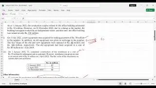 Autumn 2023 Q 9 Trout limited - IAS 16 AND IAS 40