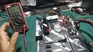 MSI Z270 KRAIT GAMING  CPU LED DEBUG no DISPLAY PROBLEM  step by step Pengukuran