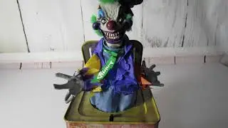 Halloween jack in the box prop