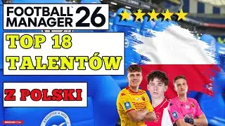Największe TALENTY z POLSKI w Football Managerze 26.