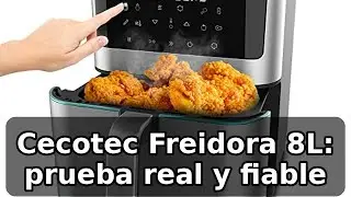 Review completa de la Cecotec Freidora de Aire 8L Cecofry Supreme 8000