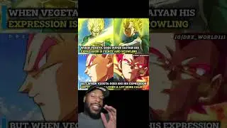 Vegeta: Rage vs. Calm Power #DragonBallZ #Vegeta #AnimeFacts
