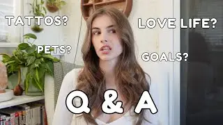 Q&A | Love life | Hobbies | Life goals | Pets | Top 3 Books | Eva Cudmore Q&A