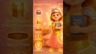 Bella Teaches Kids the Armor of God- Ephesians 6 :10-18