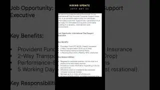 Intouch CX Hiring Freshers | International Chat Support Jobs 🌍 #shorts #ytshorts #career