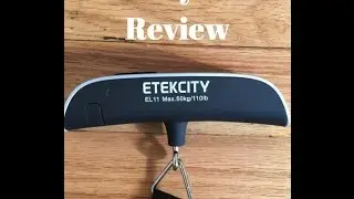 Etekcity Digital Luggage Scale- How To Use It