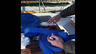 Setting up mast mate ladder