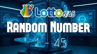 Random Number Between 1 and 45 | Lotto 6/45 numbers & Lottery