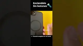 Truco del iPhone: prende la luz con 2 toques 😱 #shorts #tips #iphone