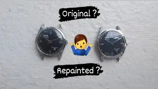 How to differentiate HMT Original and Repainted Dials