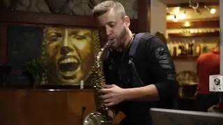 Саксофонист Сивак Александр sax cover I Feel It Coming