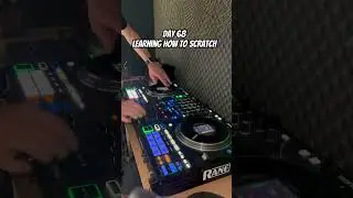 Day 68 -Transform Scratch Practice | Old School DJ Technique | learning to scratch