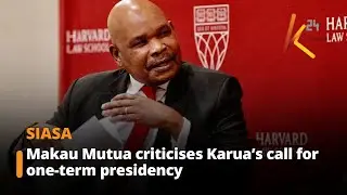 Makau Mutua criticises Karua&rsquo;s call for one-term presidency