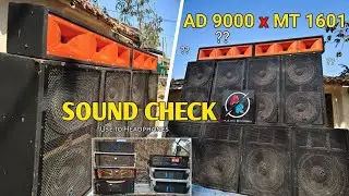 AD 9000 ❌ MT 1601💥😱 Sound Check ‼️Dj AR ZONE #Audiotone #Mt1601 #vkrdj