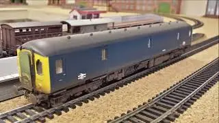 Heljan 89221 BR Class 128 Parcels DMU No. W55992 Scooby Doo Weathered M55001