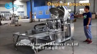 electirc popcorn machine ball shape caramel popcorn machine