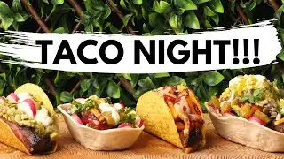 FUN FAMILY TACO NIGHT!!! | Grilled Flank Steak and Veggies Tacos | Simply Cher Cher