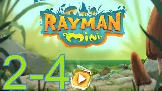 Rayman Mini 2-4: Claws are out - 100% Walkthrough Gameplay - APPLE ARCADE