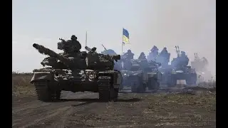 Ukrainian M1A2 Abrams intercepts large Russian convoy, Ukrainian Leopard 2 advances on the front lin