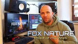 FOX NATURE 🦊 Proof of my Work & Behind the Scenes ❄️ Winter Campfire