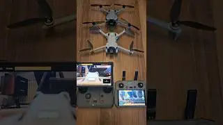 DJI Mini 5 Pro compared to Mini 4 Pro launch and landing 🔥😲 #shorts #dji #djimini5pro #djimini4pro