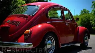 ASMR Car Restoration | 1950s Volkswagen Beetle | From Junkyard to Brand New