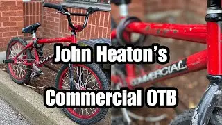 Canadian BMX Legend John Heaton&rsquo;s Commercial OTB Frame-MID SCHOOL BMX