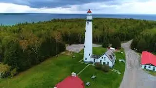 The Old and New Presque Isle Lighthouses