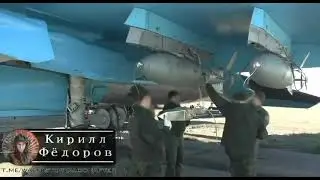 Sukhoi Su-34 fighter-bomber. FAB-500 with UMPK.