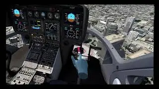 EC135 Flight in VR - Normal and Emergency procedures.
