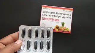Zincovitamin Softgel Capsule | फायदे, उपयोग, Side Effects | Multivitamin Review