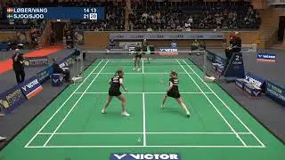 Match point - L&oslash;ber / Vang vs Sjoo / Sjoo - WD, SF - Swedish Open 2025