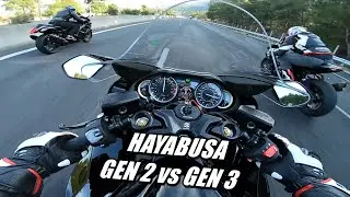ΠΡΩΤΗ ΔΟΚΙΜΗ HAYABUSA GEN 3 vs GEN 2│ΓΙΑΤΙ ΔΕΝ ΕΠΙΛΕΓΩ ΜΑΤ ΧΡΩΜΑ│286 motovlog