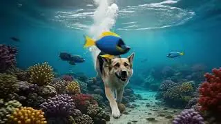 Molly Esplora il Mar Rosso &ndash; Un&rsquo;Avventura Subacquea Fotorealistica! 🐾🌊