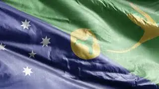 🎄 Christmas Island Flag: Wave of Pride in Stunning 4K Quality 🌟