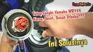 Solusi Mengatasi Tutup Kunci Tangki Bensin WR 155 Seret Keras Macet Susah Dibuka #wr155r #traillife 
