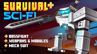 Survival + SCI-FI | OFFICIAL TRAILER | Minecraft Marketplace