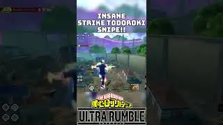 Insane Strike Todoroki SNIPE!!! #myheroultrarumble