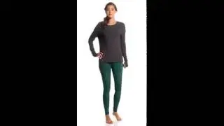 Alo Yoga Intricate Long Sleeve Yoga Tee | SwimOutlet.com